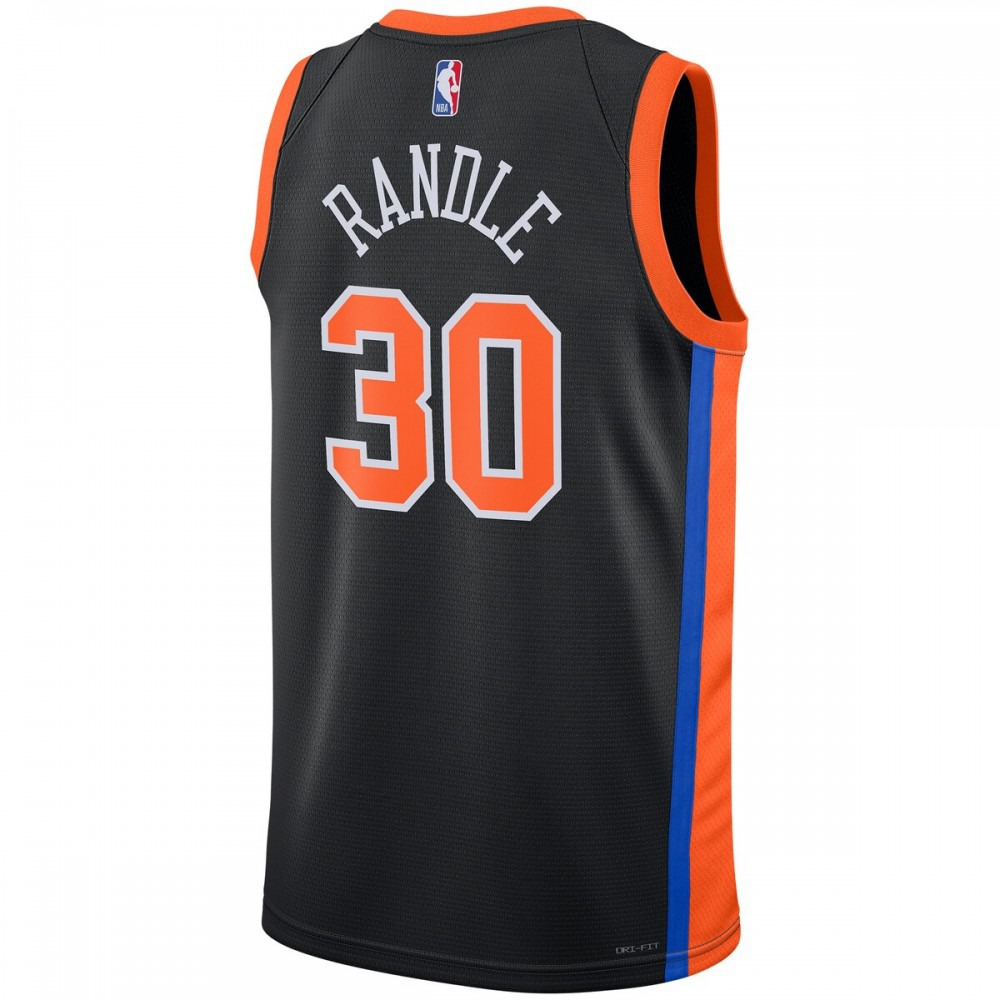 Julius Randle New York Knicks Unisex 2022/23 Swingman Jersey - City Edition - Black-Pro Kit Vault | Brand New 26/27 Sports Jerseys